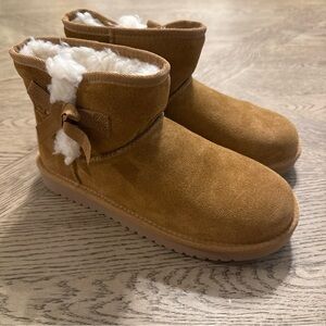 Koolaburra By Ugg174 Victoria Mini Womens Boot Chestnut 7